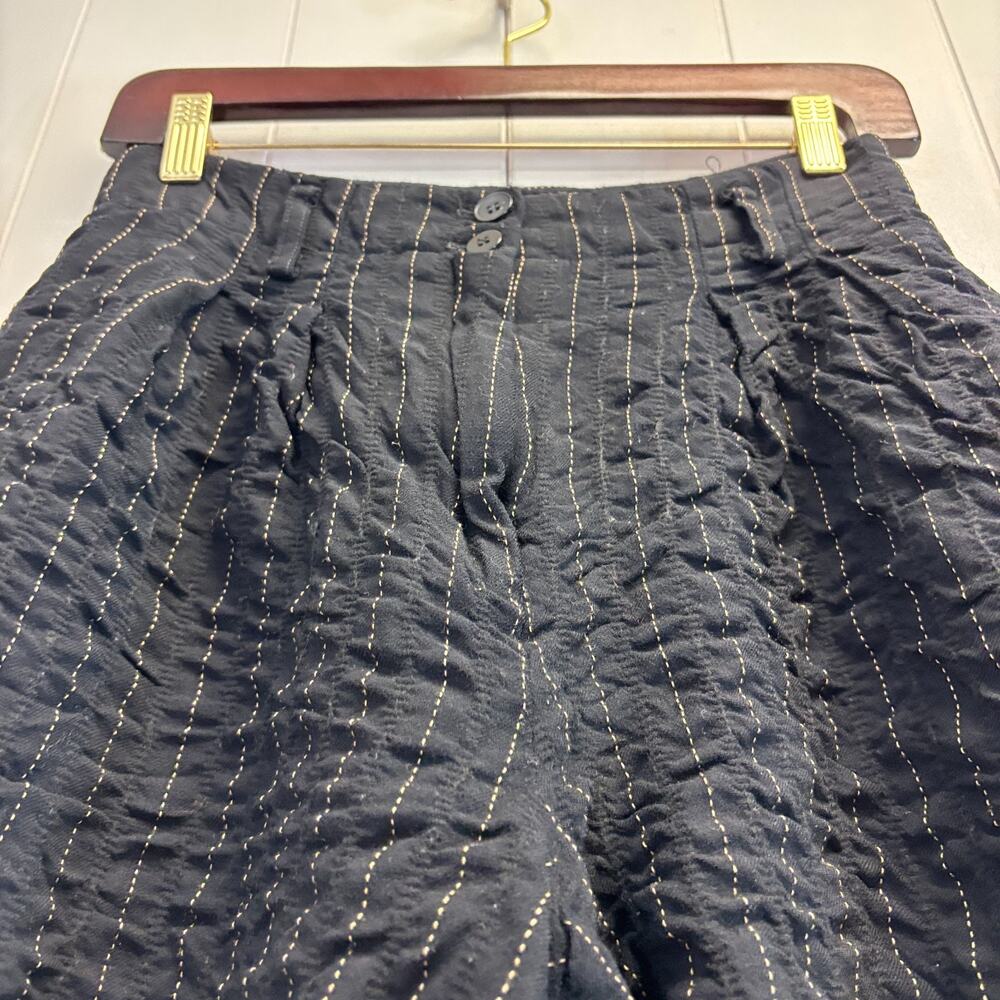 Vintage Harris‎ Wallace Academia 90s Wool Embroidered Bubble Pants Size 10 Smart - Picture 8 of 9